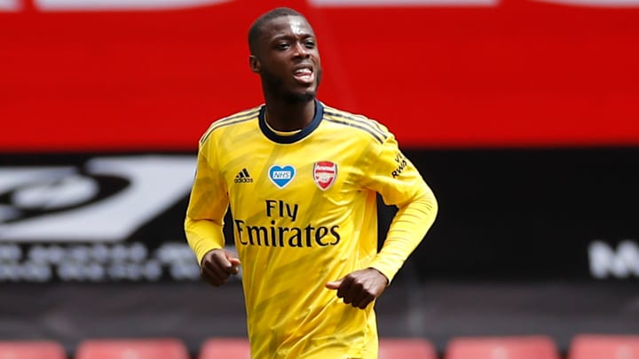 Niolas Pepe scored the opener from the penalty spot against Sheffield United Niolas Pepe scored the opener from the penalty spot against Sheffield United