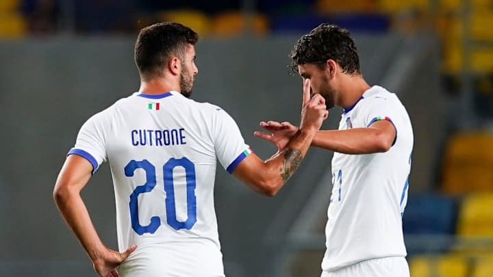 Patrick Cutrone e Manuel Locatelli Patrick Cutrone e Manuel Locatelli