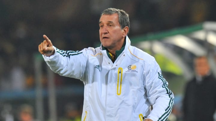 South Africa's coach Carlos Alberto Parr