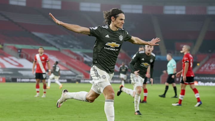 Edinson Cavani / Manchester United Edinson Cavani / Manchester United