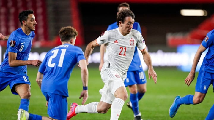Mikel Oyarzabal Espanha Grécia Eliminatórias Copa do Mundo