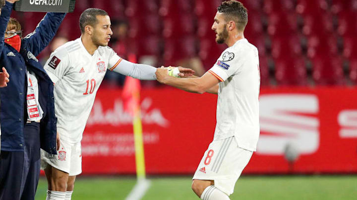 Koke, Mikel Oyarzabal, Thiago Alcantara