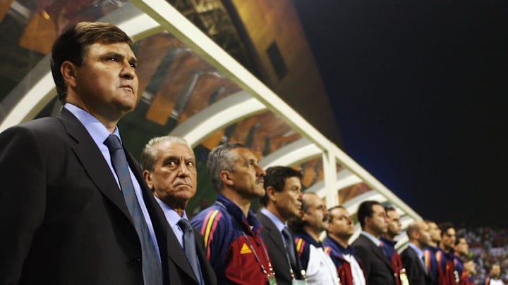 Spain coach Jose Antonio Camacho