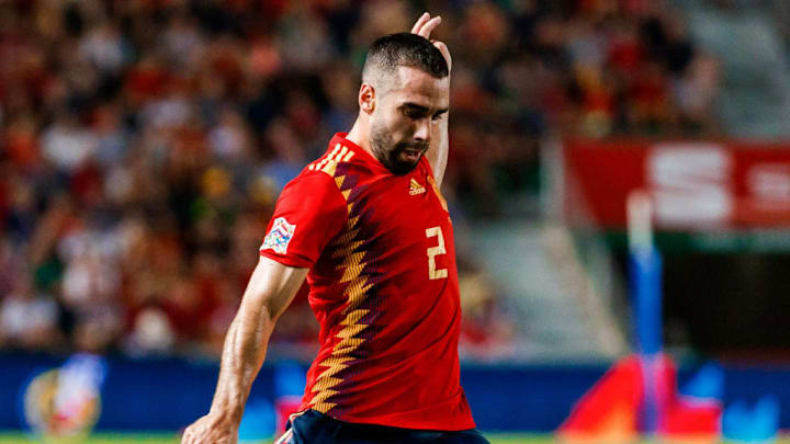 Carvajal con la roja