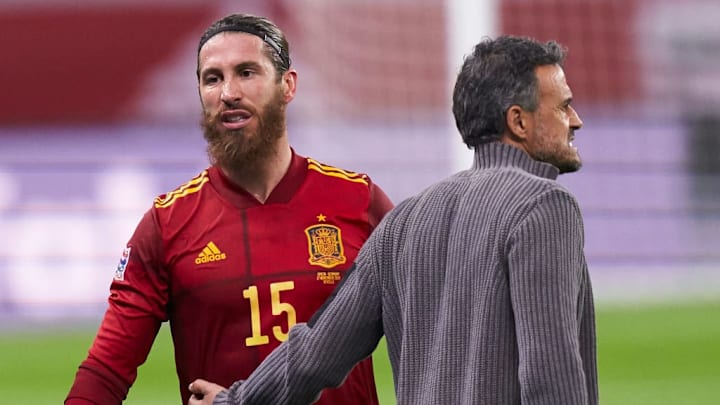 Sergio Ramos, Luis Enrique