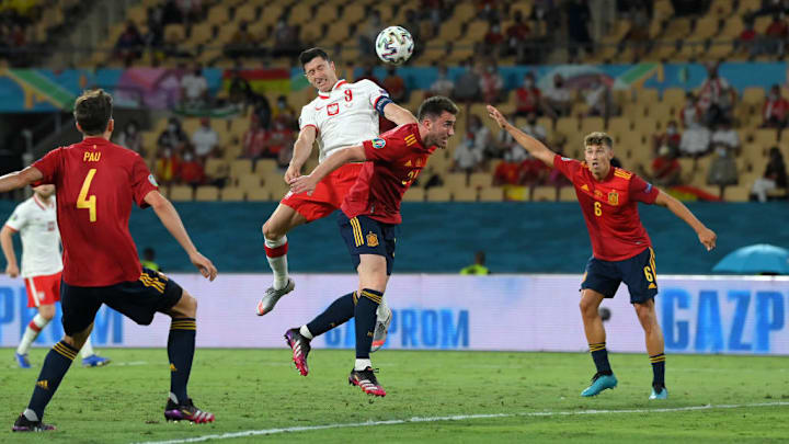Robert Lewandowski, Aymeric Laporte
