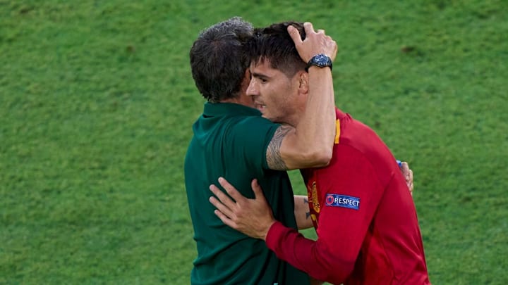 Alvaro Morata, Luis Enrique