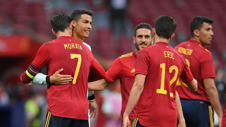 Alvaro Morata, Cristiano Ronaldo