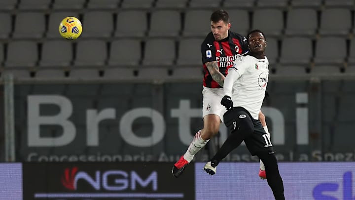 Alessio Romagnoli kala melawan Spezia