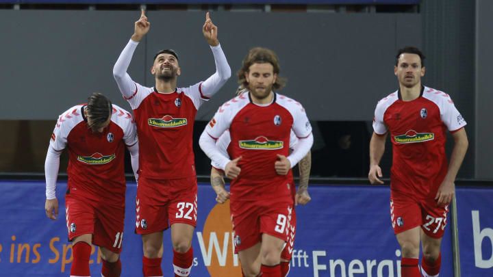 Der SC Freiburg konnte einen Punkt gegen Gladbach holen