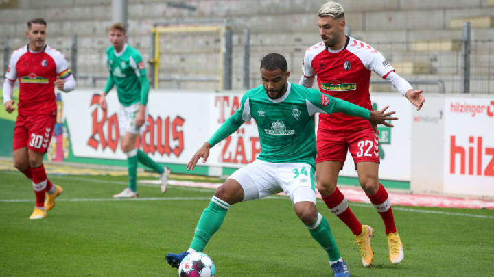 Jean-Manuel Mbom hat den Personalengpass bei Werder für sich genutzt