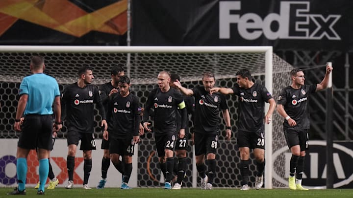 Beşiktaş'ın gol sevinci Beşiktaş'ın gol sevinci