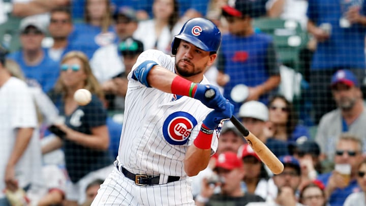 Chicago Cubs slugger Kyle Schwarber is not buying into any kind of advanced metrics talk. Chicago Cubs slugger Kyle Schwarber is not buying into any kind of advanced metrics talk.