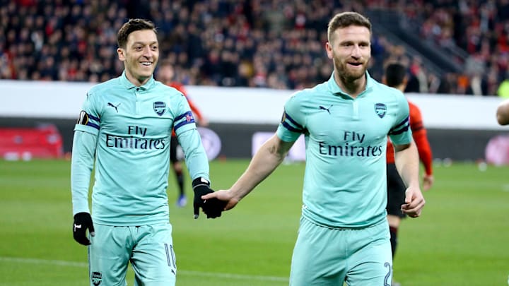 Stade Rennais v Arsenal - UEFA Europa League Round of 16: First Leg Stade Rennais v Arsenal - UEFA Europa League Round of 16: First Leg