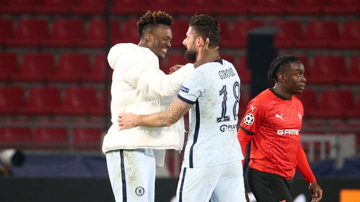 Tammy Abraham dan Olivier Giroud