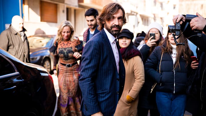 Pirlo estuda há três anos para se tornar treinador.
