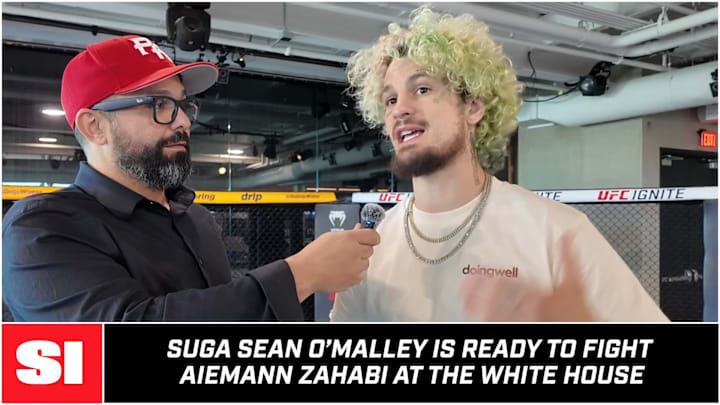 Suga Sean O'Malley's Dream of Fighting at The White House Has Come True Suga Sean O'Malley's Dream of Fighting at The White House Has Come True