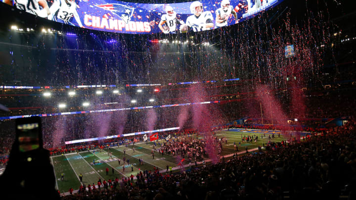 Mercedes Benz Field in Atlanta at Super Bowl LIII