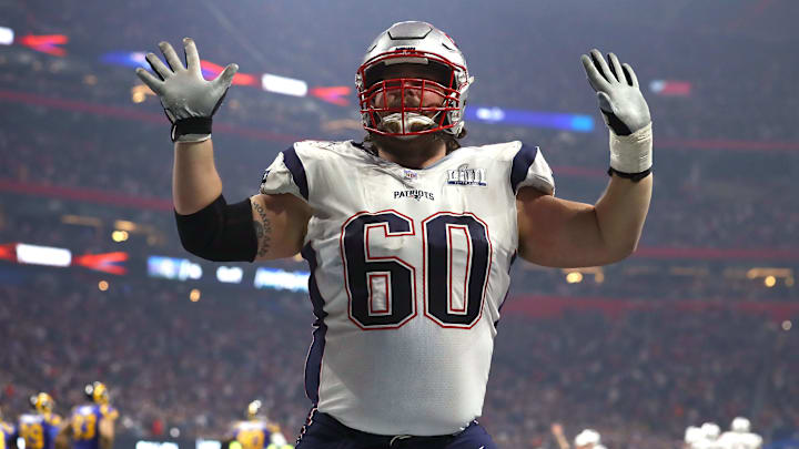David Andrews espera poder ayudar al equipo de los Patriots en la campaña 2020 de la NFL