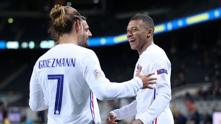 Kylian Mbappe, Antoine Griezmann
