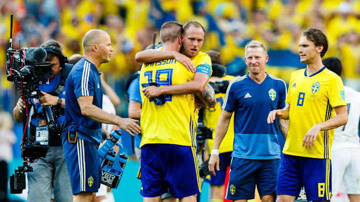 Andreas Granqvist, Pontus Jansson, Albin Ekdal