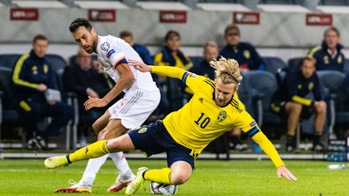 Emil Forsberg, Sergio Busquets