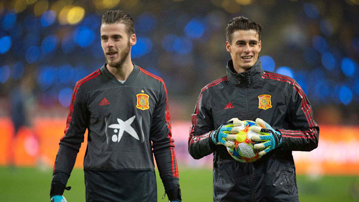 La portería de la selección española