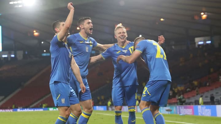 Ruslan Malinovskyi, Roman Yaremchuk, Mykola Matviyenko, Oleksandr Zinchenko