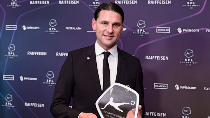 Gerardo Seoane wurde für seine Erfolge geehrt