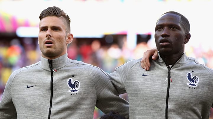 Yohan Cabaye, Olivier Giroud, Moussa Sissoko