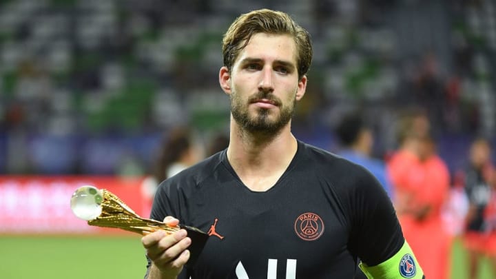 Kevin Trapp a été capitaine du PSG lors du Trophée des Champions 