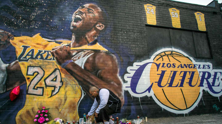Mural de Kobe Bryant no se ha visto afectado por las protestas