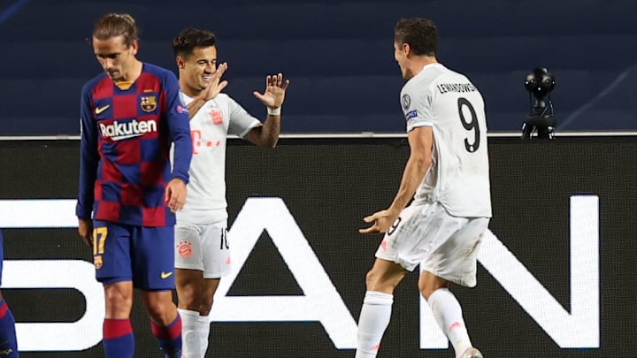 Coutinho fue uno de los goleadores en la eliminación del FC Barcelona