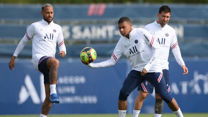 Messi Neymar Mbappé Ligue 1 PSG Reims 