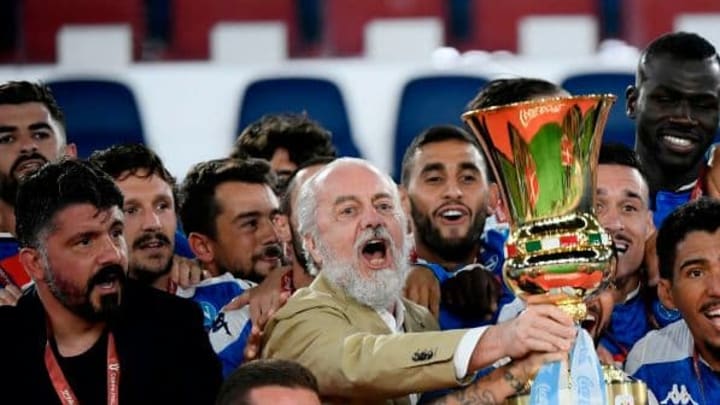 TOPSHOT-FBL-ITA-CUP-NAPOLI-JUVENTUS-HEALTH-VIRUS