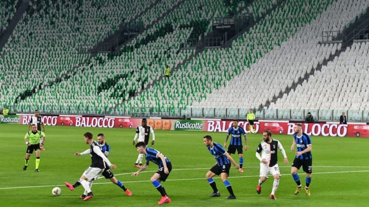 The lack of crowd made for a weird experience in watching the latest Derby D'Italia in March