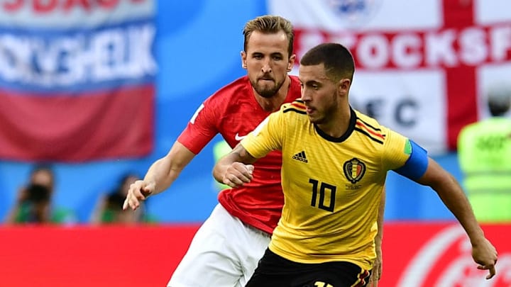 Eden Hazard y Harry Kane.