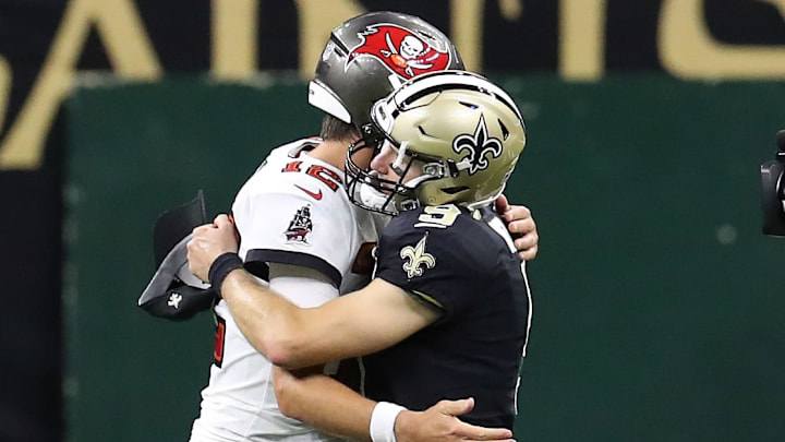 Brady y Brees chocarán una vez más en busca de múltiples marcas de la NFL