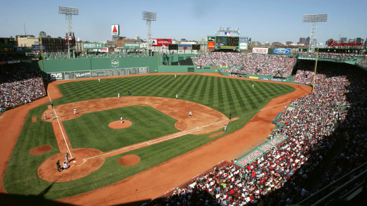 Fenway Park. 