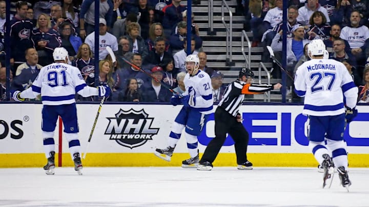 Tampa Bay Lightning v Columbus Blue Jackets - Game Four