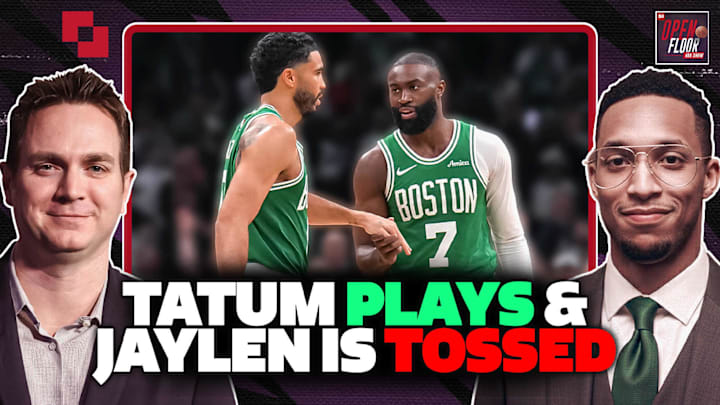 Tatum Looks GREAT & Jaylen Brown's BAD Ejection