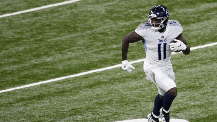 Tennessee Titans star A.J. Brown made a surprise appearance on Thursday's injury report. 