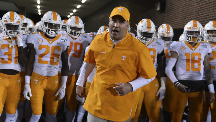 Jeremy Pruitt and Tennessee getting ready to face off against Missouri. Jeremy Pruitt and Tennessee getting ready to face off against Missouri.