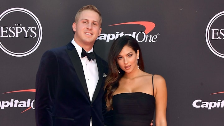 La novia Jared Goff, Christen Harper, busca consolidar su carrera como modelo profesional