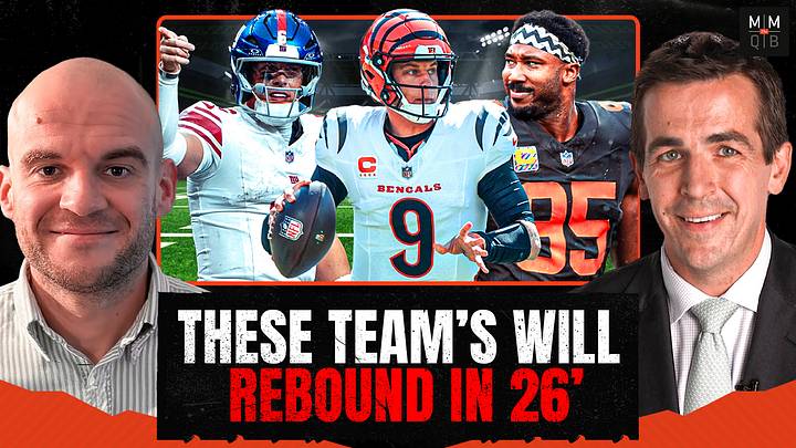 The Bengals, Giants, & Browns Will Rebound in 2026 The Bengals, Giants, & Browns Will Rebound in 2026