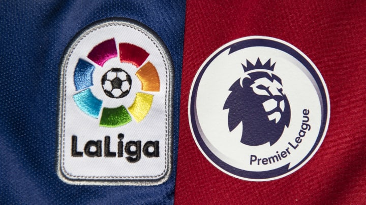 Avrupa'nın 5 büyük ligi arasında yer alan La Liga ve Premier Lig'in armaları