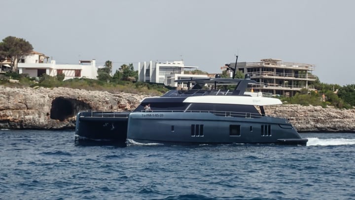 Rafa Nadal's superyacht.