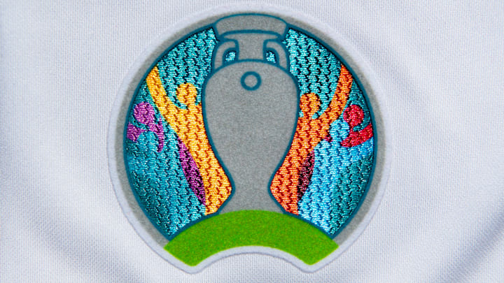 EURO 2020'nin logosu. EURO 2020'nin logosu.