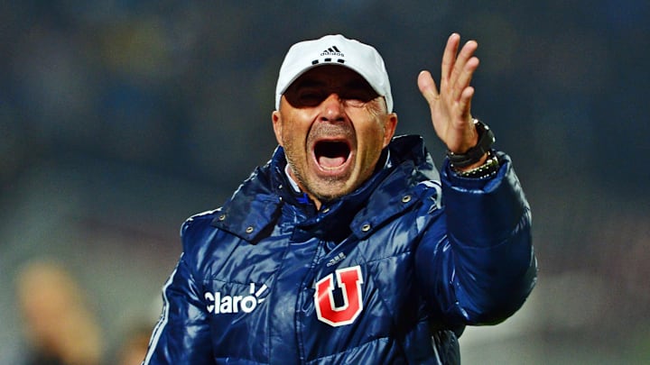 The coach of Chile's team Universidad de