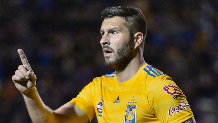 El delantero André Pierre Gignac. El delantero André Pierre Gignac.